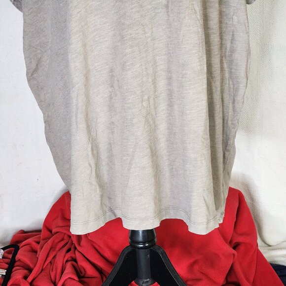 Universal Thread Goods Co. Galvanized Gray Cotton Fitted V Neck SS T-Shirt Sz 3X - Picture 7 of 16